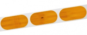 3M Diamond Grade Segmented Tanker Marking Tape - Yellow Sold Per Metre